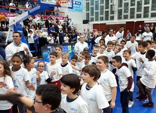 présentation EFMB palais des sports